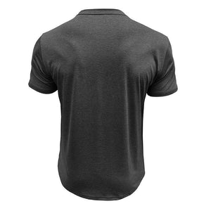 Men's Casual Printed Round Neck Short Sleeve T-Shirt