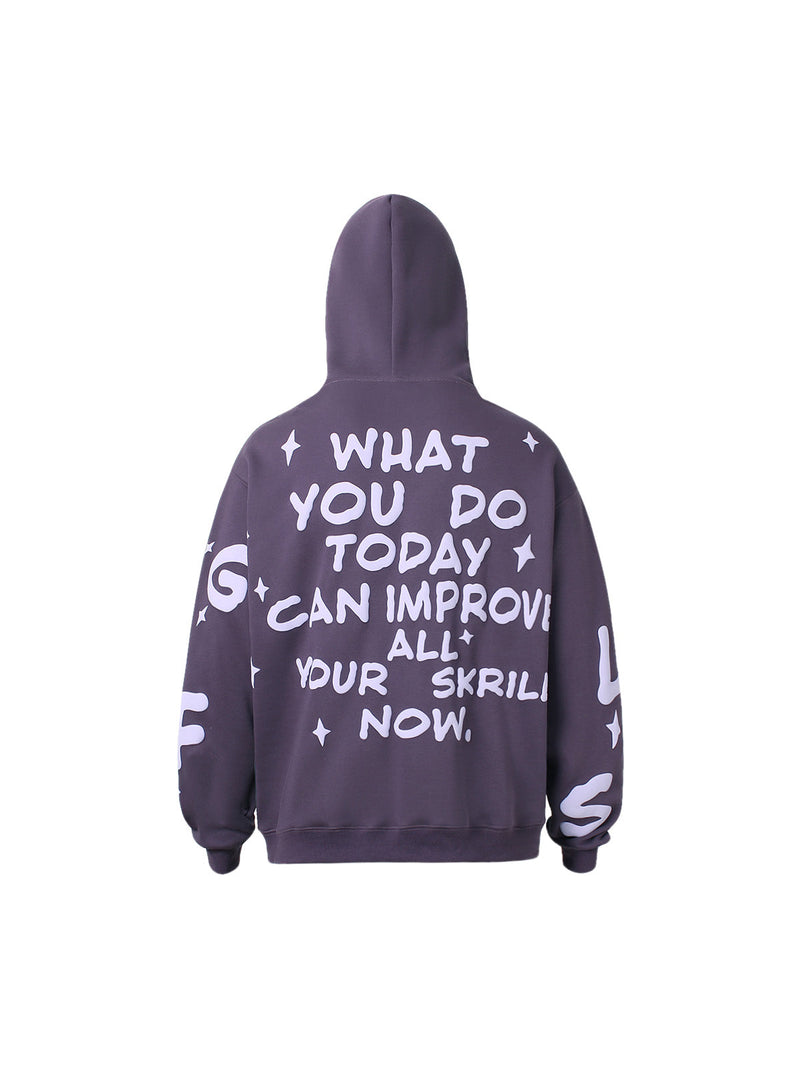 Foam Letter Hoodie