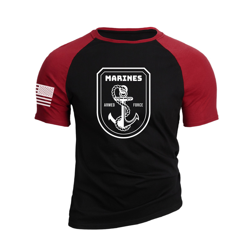 MARINES COTTON GRAPHIC TEE