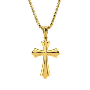 Vintage Casual Cross Necklace