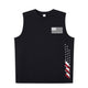 USA Flag print Men's pure cotton round neck vest