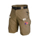 CHERRY USA FLAG TACTICAL MULTI POCKETS 11'' INSEAM PERFORMANCE CARGO SHORTS WITHOUT BUCKLE BELT