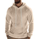 Men's Casual Outdoor Polar Fleece Long Sleeve Pullover Hoodie