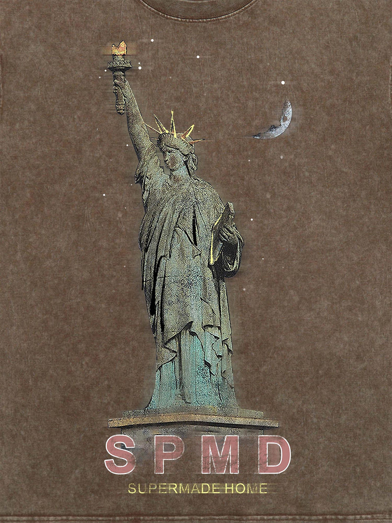 Statue Of Liberty Vintage T-shirt