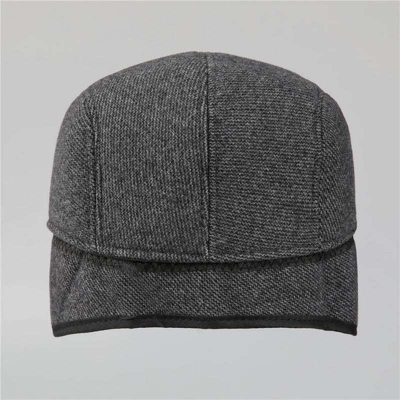 Retro Casual Ohrenschützer Baskenmütze