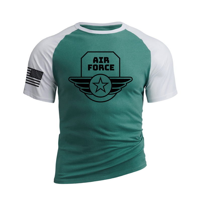 AIR FORCE COTTON GRAPHIC TEE