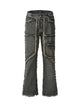 Old Raw Hem Straight Leg Micro Flare Jeans