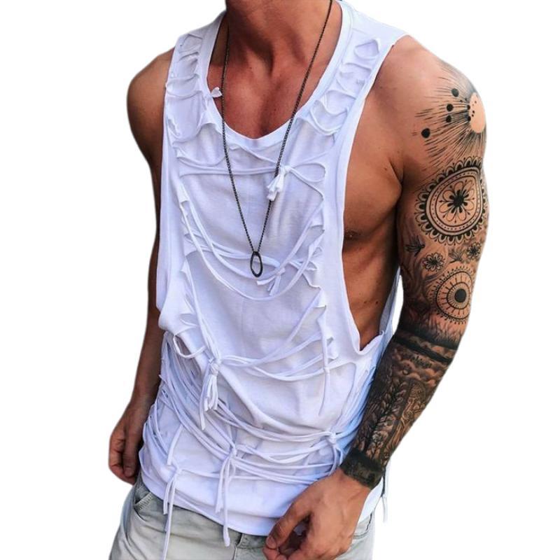 Lässiges Tanktop mit Rundhalsausschnitt für Herren