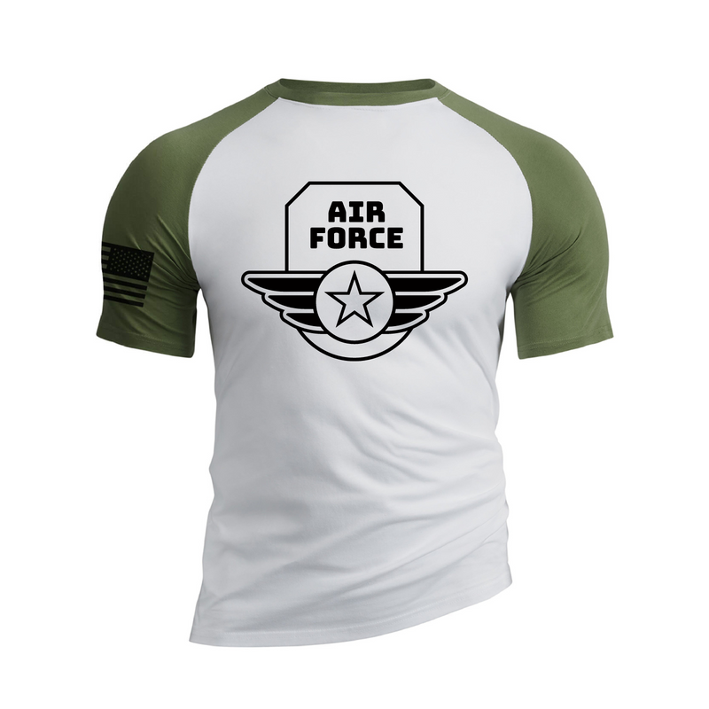 AIR FORCE COTTON GRAPHIC TEE