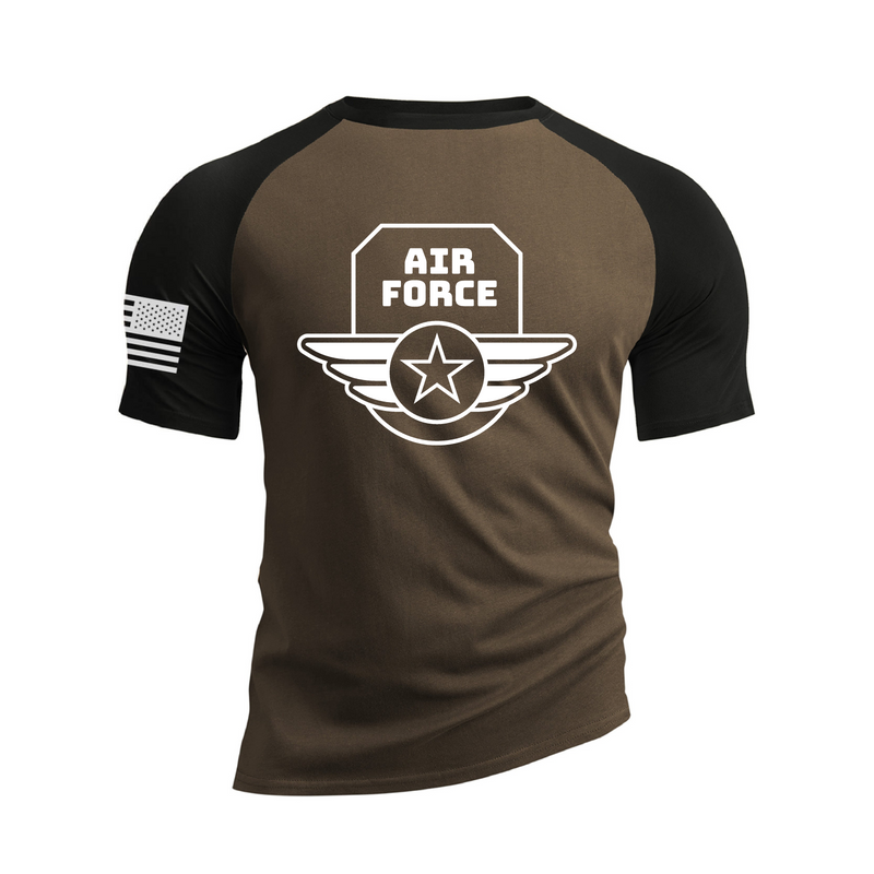 AIR FORCE COTTON GRAPHIC TEE