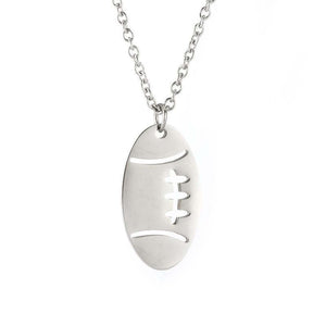 Retro Casual Irregular Rugby Necklace