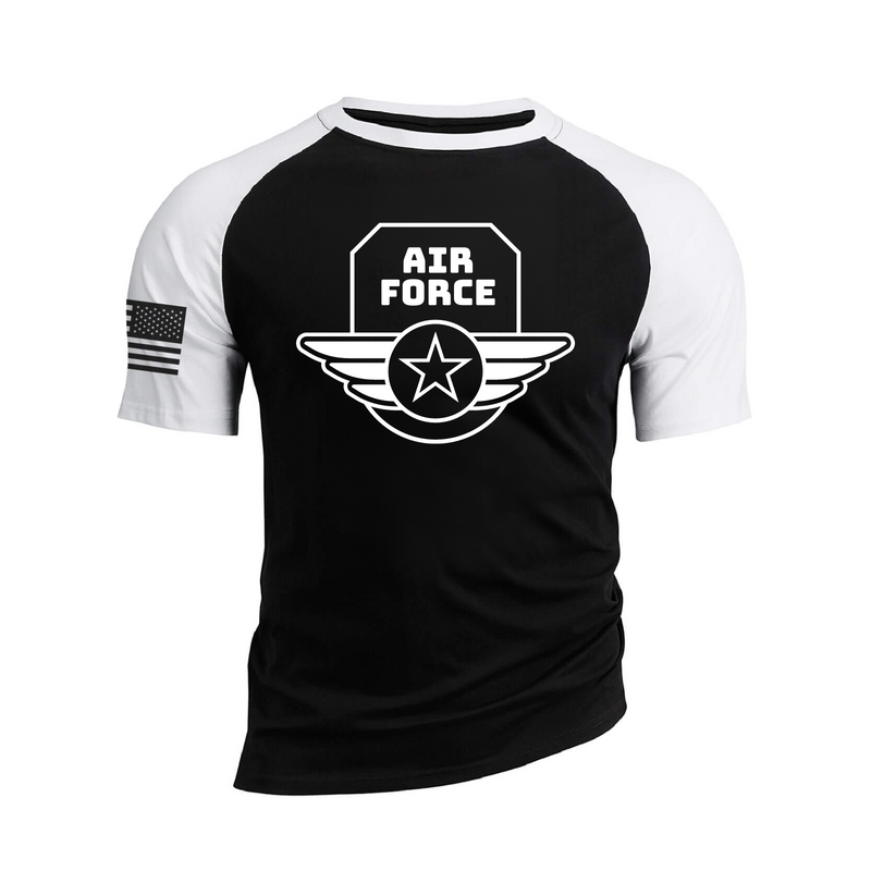 AIR FORCE COTTON GRAPHIC TEE