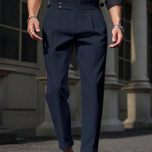 Men's Casual Solid Color Suit Pants