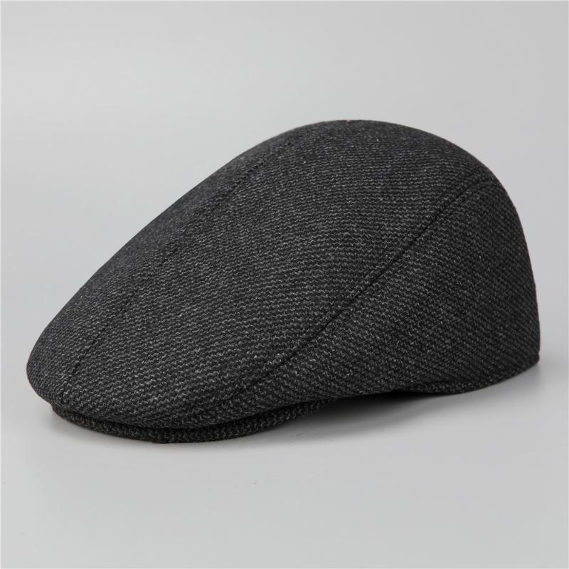 Retro Casual Ohrenschützer Baskenmütze