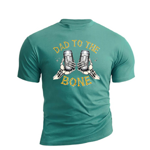 DAD TO THE BONE BAUMWOLL-GRAFIK-T-SHIRT