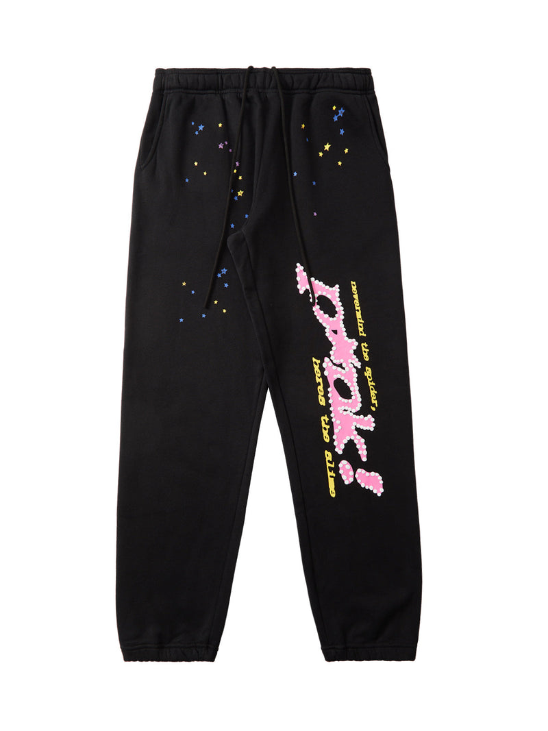 Spider Printed Sweatshirt And Sweatpants Set