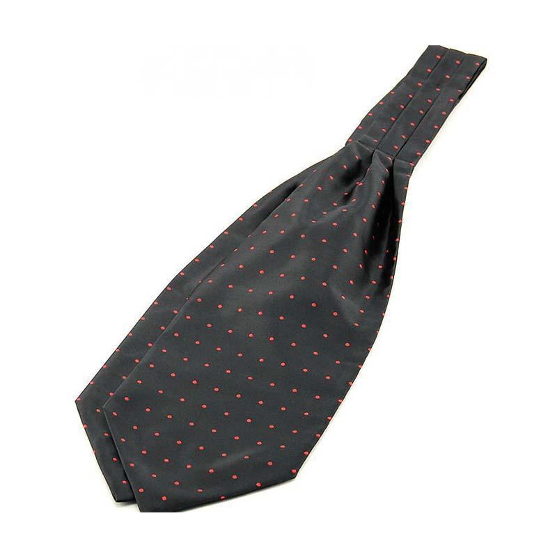 Klassisches Vintage-Hemd für Herren, Ascot-Schal