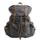 Men's Retro Outdoor Large Capacity Multi-Pocket Canvas Backpack