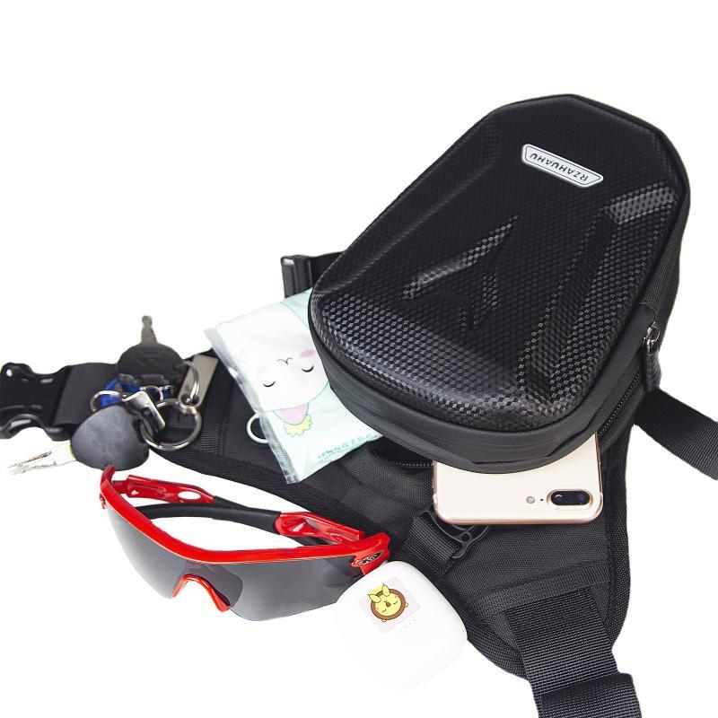 Men's Outdoor Cycling Motorcycle Waterproof Leg And Waist Bag