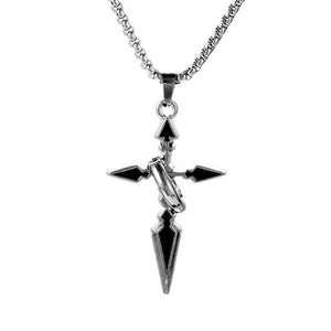 Casual Retro Cross Trend Necklace