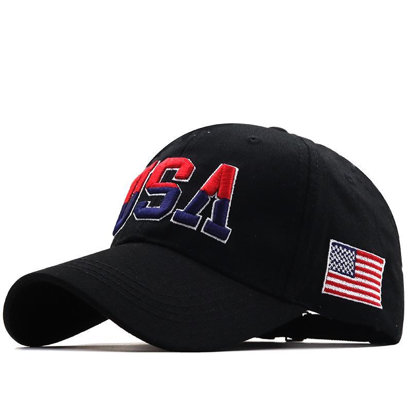Men's Casual Outdoor USA Flag Cap
