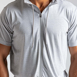 Einfarbiges, einfaches Sport-T-Shirt für Herren 