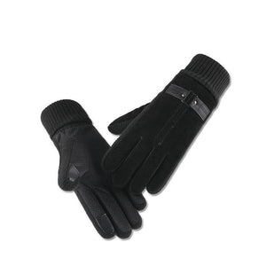 Men's Winter Warm Windproof Ski Touch Screen Gloves