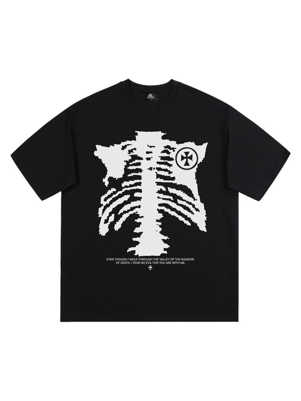 Skull Print T-shirt