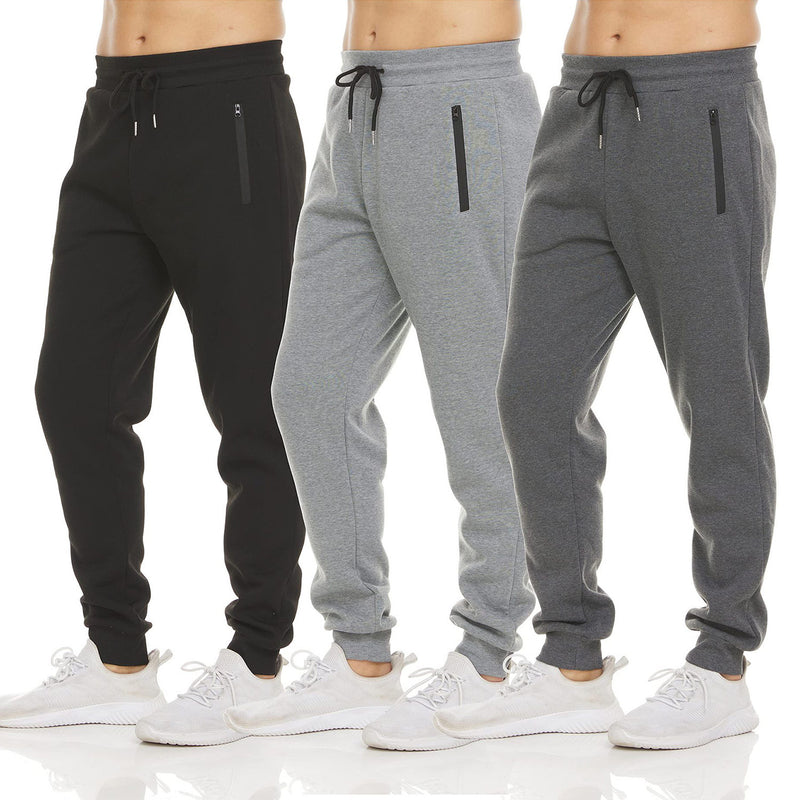 SPORTS PANTS, CASUAL LOOSE ANKLE PANTS, FITNESS TRAINING ZIPPERED SWEATPANTS, EUROPEAN RUNNING PANTS