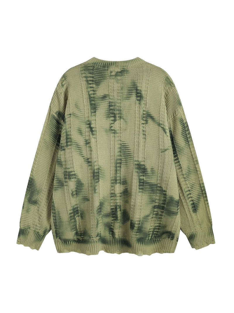 Tie-Dye Wasteland Style Sweater