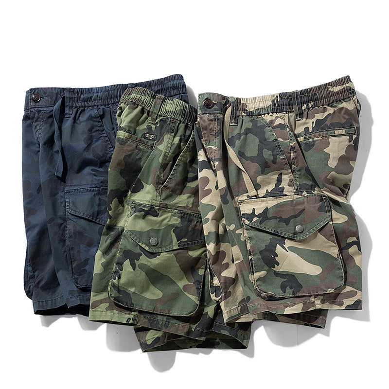 CAMO CASUAL  9''CARGO PANTS