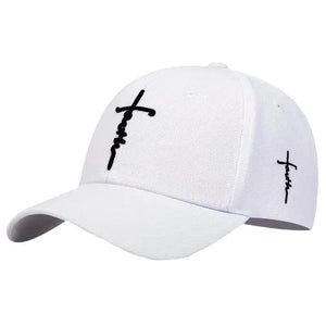 Herren Retro Casual Cross Faith Baseballkappe 