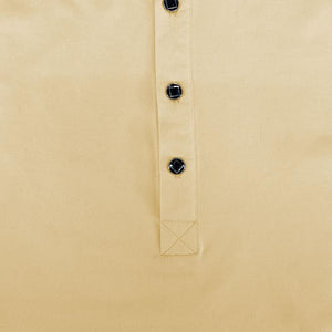 Men's Casual Solid Button Hooded Long Sleeve Shirt