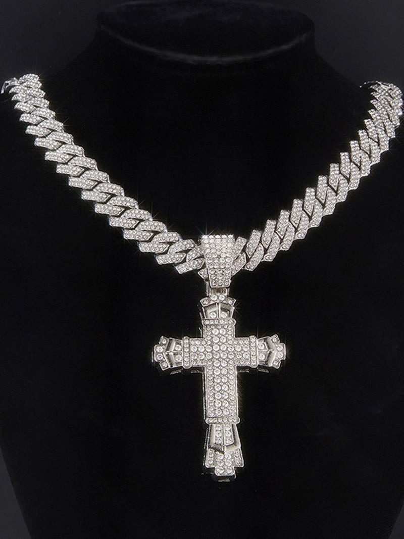 High Street Cross Necklace