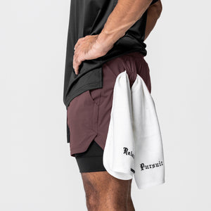 ESSENTIAL COLORFUL POCKET 2 IN 1 5'' INSEAM RUNNING SHORTS