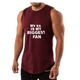 EX BIG FAN  MOISTURE WICKING ESSENTIALS TANK TOP