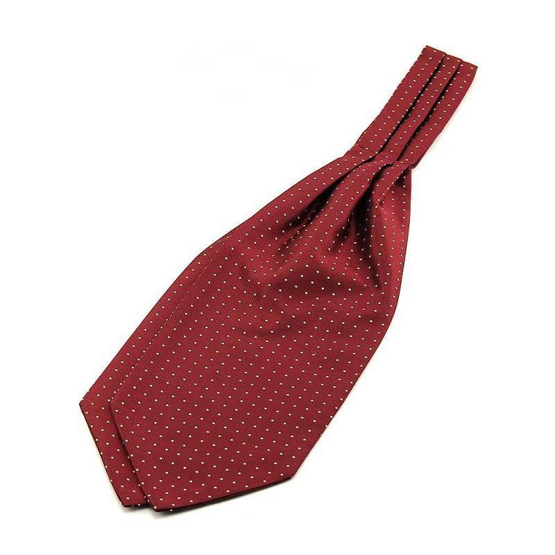 Klassisches Vintage-Hemd für Herren, Ascot-Schal