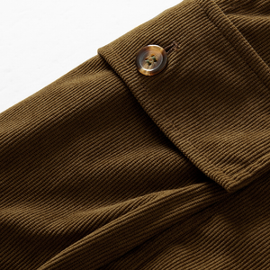 Lässige Outdoor-Cargo-Shorts aus Cord mit mehreren Taschen für Herren