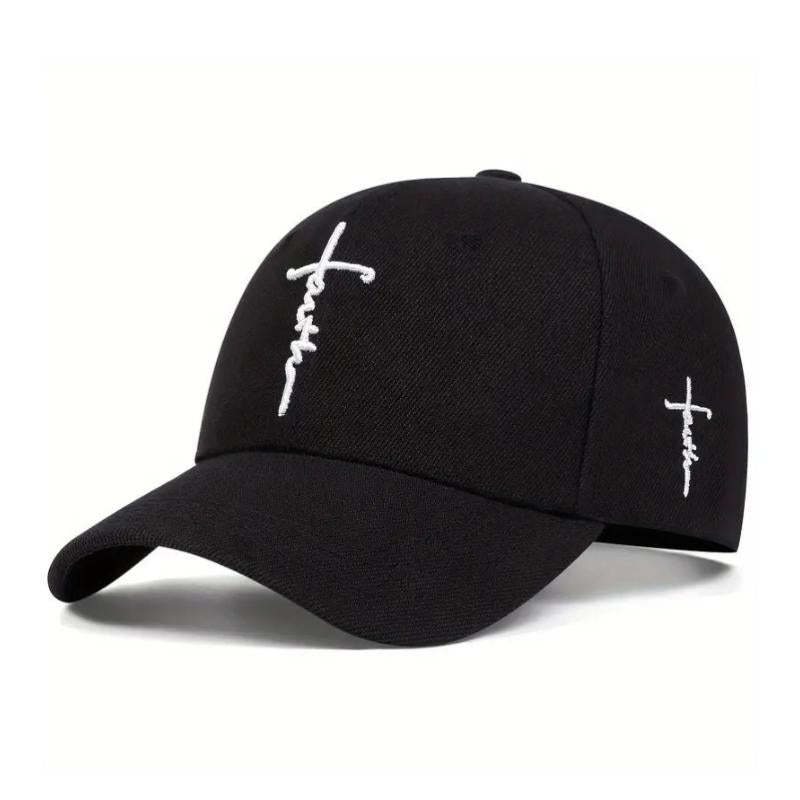 Herren Retro Casual Cross Faith Baseballkappe 