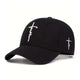 Herren Retro Casual Cross Faith Baseballkappe 