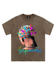 Street Artistic Painted Portrait T-shirt