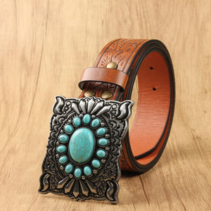 Klassischer Vintage-Gürtel im Western-Cowboy-Stil für Herren