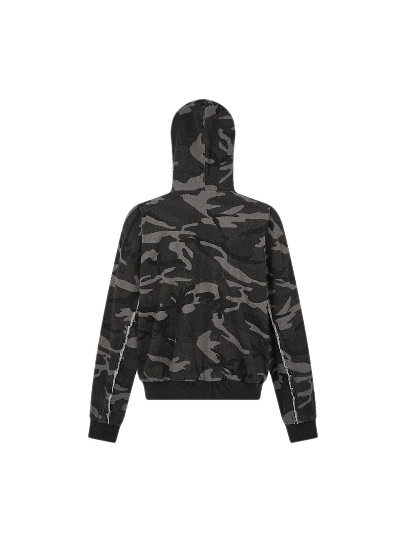 Camouflage Hooded Jacket