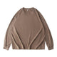 Men's Cotton Washed Distressed Long-sleeved T-shirt
