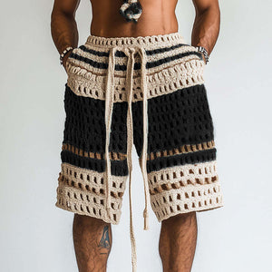 Men's Holiday Braided Beach Shorts