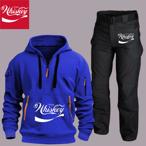 ICH GENIESSE ARMTASCHE REISSVERSCHLUSS-KAPUZENPULLOVER