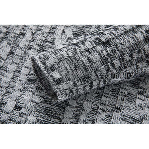 Men's Slim Fit Long Sleeve Knit Hoodie