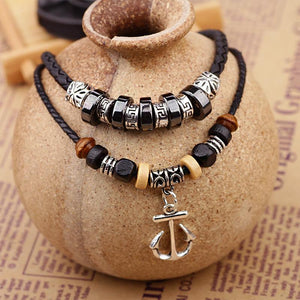 Retro Casual Ethnic Style Anchor Necklace