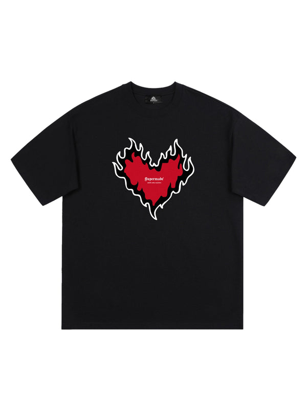 Heart Print T-shirt