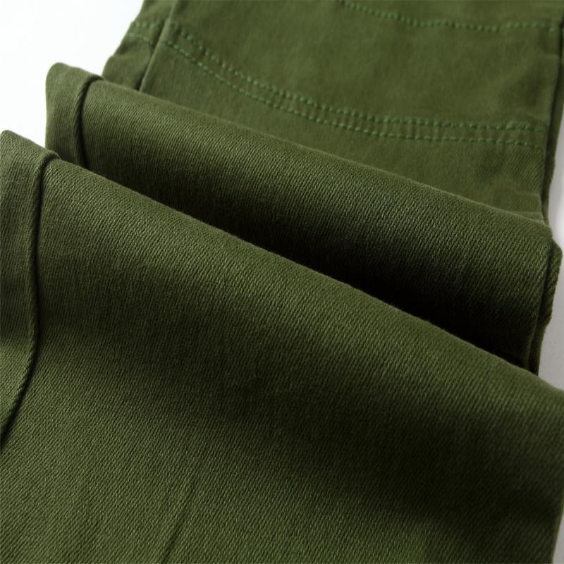 Herren Slim Jeans mit Reißverschlussdekor und mehreren Taschen